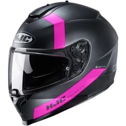 HJC C70 Eura Helmet -HJC Store hjc c70 eura helmet mc 8sf black pink 51483.1602653441