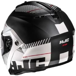 HJC C91 Prod Helmet -HJC Store hjc c91 prod helmet mc 5sf black white back left 92629.1634985414