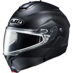 HJC C91 Snow Helmet Solids - Dual Shield -HJC Store hjc c91 snow helmet dual shield solid semi flat black 17509.1666348858