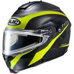 HJC C91 Taly Snow Helmet - Electric Shield 8 HJC C91 Taly Snow Helmet - Electric Shield -HJC Store hjc c91 taly snow helmet electric shield mc 3hsf black hi viz 16486.1666249732