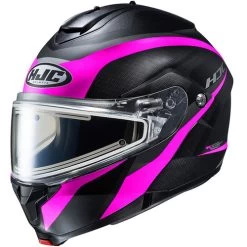 HJC C91 Taly Snow Helmet - Electric Shield 10 HJC C91 Taly Snow Helmet - Electric Shield -HJC Store hjc c91 taly snow helmet electric shield mc 8sf black pink 15648.1666249759