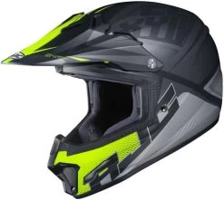 HJC CL-XY II Ellusion Youth Helmet -HJC Store hjc cl xy 2 ellusion helmet mc 5sf grey hi vis yellow 02084.1568858078