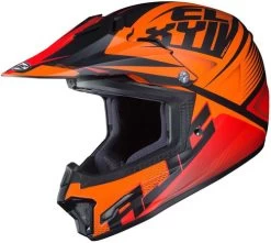 HJC CL-XY II Ellusion Youth Helmet -HJC Store hjc cl xy 2 ellusion helmet mc 7sf orange black 34321.1568858088