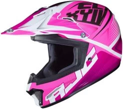 HJC CL-XY II Ellusion Youth Helmet -HJC Store hjc cl xy 2 ellusion helmet mc 8 pink white 11244.1568858184