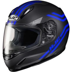 HJC CL-Y Strix Helmet -HJC Store hjc cly strix helmet mc 2sf black blue 79711.1635054281