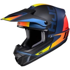 HJC CS-MX II Creed Helmet -HJC Store hjc cs mx2 creed helmet mc 27sf black orange blue 55392.1635060467