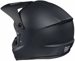 HJC CS-MX 2 Solid Matte Black Helmet -HJC Store hjc cs mx2 matte helmet black back 84638.1474622377