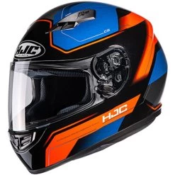 HJC CS-R3 Inno Helmet -HJC Store hjc cs r3 inno helmet mc27 black blue orange 24237.1635045117