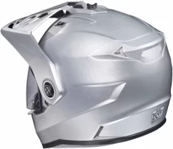 HJC DS-X1 Helmet Solids -HJC Store hjc ds x1 solid helmet silver back 74923.1534477009