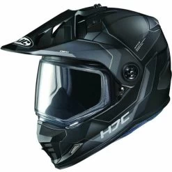 HJC DS-X1 Synergy Snow Helmet - Dual Shield -HJC Store hjc ds x1 synergy snow helmet dual shield mc 5sf black grey 31997.1666348061