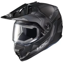 HJC DS-X1 Synergy Snow Helmet - Electric Shield -HJC Store hjc ds x1 synergy snow helmet electric shield mc 5sf black grey 37832.1666348055