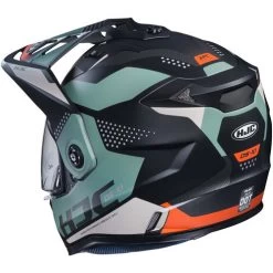 HJC DS-X1 Tactic Helmet -HJC Store hjc ds x1 tactic helmet mc 47sf green orange back 28284.1568854023