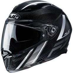 HJC F70 Carbon Eston Helmet -HJC Store hjc f70 carbon eston helmet mc 5 black grey 38807.1602579812