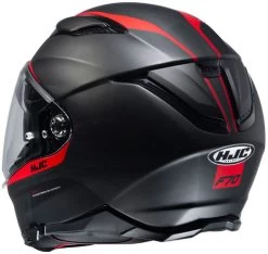 HJC F70 Feron Helmet -HJC Store hjc f70 feron helmet mc 1sf black red back 92761.1577969012