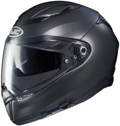 HJC F70 Helmet Solid -HJC Store hjc f70 helmet solid semi flat titanium 55963.1577961822