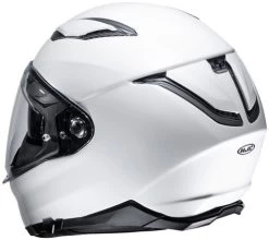 HJC F70 Helmet Solid -HJC Store hjc f70 helmet solid white back 15354.1577961850