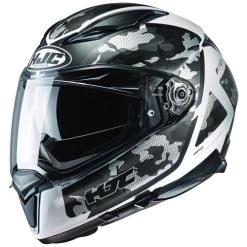 HJC F70 Katra Helmet -HJC Store hjc f70 katra helmet mc 10sf black silver 06834.1634981176
