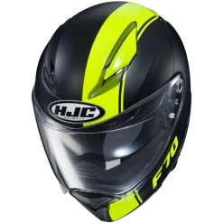 HJC F70 Mago Helmet -HJC Store hjc f70 mago helmet mc 3hsf black yellow top 56829.1577969723