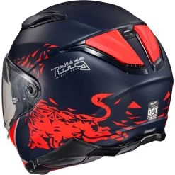 HJC F70 Spielberg Red Bull Ring Helmet -HJC Store hjc f70 spielberg redbull ring helmet mc 21sf back 46182.1654937205