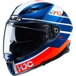 HJC F70 Tino Helmet -HJC Store hjc f70 tino helmet mc 21 blue orange white 13296.1602579917