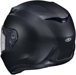 HJC I10 Helmet Solids -HJC Store hjc i 10 helmet solid semi flat black back 41530.1568904728