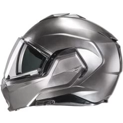 HJC I100 Helmet Solids -HJC Store hjc i100 helmet solid hypersilver left 91816.1645078310