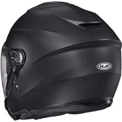 HJC I30 Helmet Solids -HJC Store hjc i30 helmet solid semi flat black back 40641.1602674131