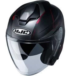 HJC I30 Slight Helmet -HJC Store hjc i30 slight helmet mc 1sf black red top 47595.1602657029
