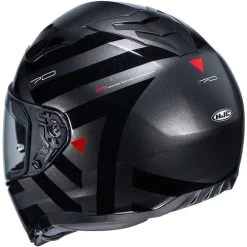 HJC I70 Watu Helmet -HJC Store hjc i70 watu helmet mc 5 black grey back 11194.1602655509