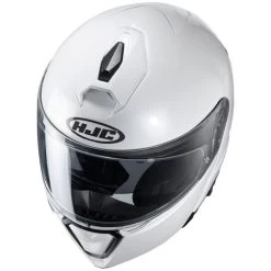 HJC I90 Helmet Solid -HJC Store hjc i90 helmet solid white top 13946.1577970793