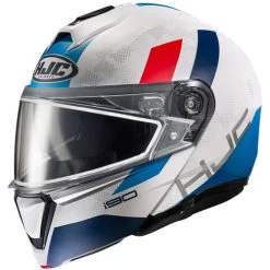 HJC I90 Syrex Snow Helmet - Dual Shield -HJC Store hjc i90 syrex snow helmet dual shield mc 21sf white blue red 43688.1666342247