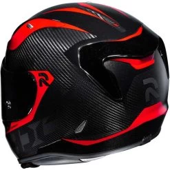 HJC RPHA 11 Pro Carbon Bleer Helmet -HJC Store hjc rpha 11 pro carbon bleer helmet mc 1 black red back 65524.1602574852