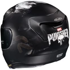 HJC RPHA 11 Pro Punisher Helmet -HJC Store hjc rpha 11 pro punisher helmet mc 5sf back left 64362.1634768863