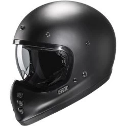 HJC V60 Helmet Solid -HJC Store hjc v60 helmet solid semi flat black left 57925.1665664788