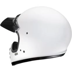 HJC V60 Helmet Solid -HJC Store hjc v60 helmet solid white back 97511.1665664852