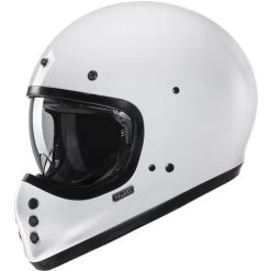 HJC V60 Helmet Solid -HJC Store hjc v60 helmet solid white front left 40227.1665664835