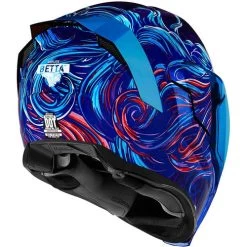 ICON Airflite Betta Helmet -HJC Store icon airflite betta helmet blue back 52839.1659697985