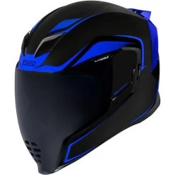 ICON Airflite Crosslink Helmet -HJC Store icon airflite crosslink helmet blue front 91904.1613640149