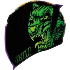 ICON Airflite CSF23 Helmet -HJC Store icon airflite csf23 helmet blue glow in the dark 11869.1689455537