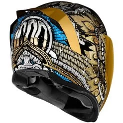 ICON Airflite Daytripper Helmet -HJC Store icon airflite daytripper helmet gold back 83277.1689459575