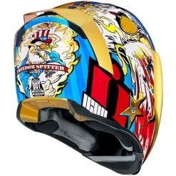 ICON Airflite Freedom Spitter Helmet -HJC Store icon airflite freedom spitter helmet back 05340.1629045199