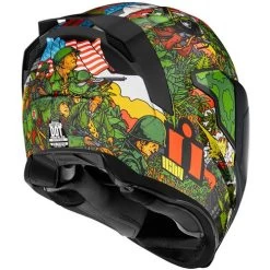 ICON Airflite GP23 Helmet -HJC Store icon airflite gp23 helmet green back 38834.1689460874