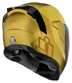 ICON Airflite MIPS Jewel Helmet -HJC Store icon airflite mips jewel helmet gold back 03331.1613643444
