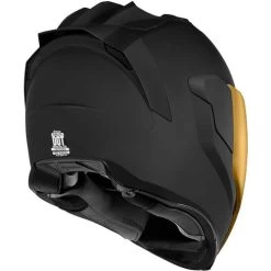 ICON Airflite Peacekeeper Helmet -HJC Store icon airflite peacekeeper helmet black back 77743.1598482407