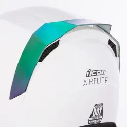 ICON Airflite Rear Spoiler -HJC Store icon airflite rear spoiler green 71071.1659933651