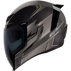 ICON Airflite Ultrabolt Helmet -HJC Store icon airflite ultrabolt helmet black left 15751.1613635961