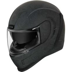 ICON Airform Chantilly Helmet -HJC Store icon airform chantilly helmet black front 79283.1598603952