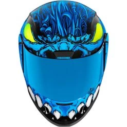 ICON Airform Manik'r Helmet -HJC Store icon airform manikr helmet blue front 09331.1613686129