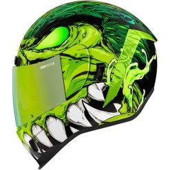 ICON Airform Manik'r Helmet -HJC Store icon airform manikr helmet green left 44668.1613686159