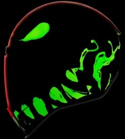 ICON Airform Manik'r Helmet -HJC Store icon airform manikr helmet red glow in the dark 34285.1613687454